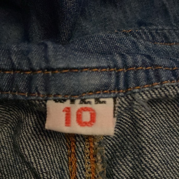 Girl’s denim overalls by REQUEST (1121) - Picture 10 of 13